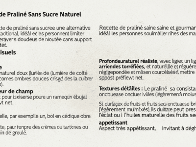 Recette de Praliné Sans Sucre Naturel