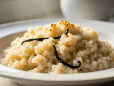 Recette de riz au lait sans sucre
