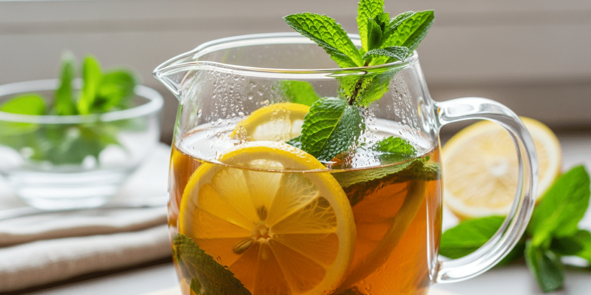 Recette de Thé Glacé Sans Sucre Rafraîchissant