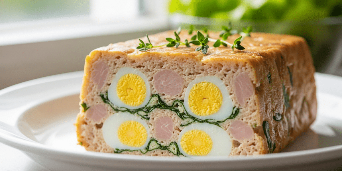 Terrine de poisson sans crème fraîche