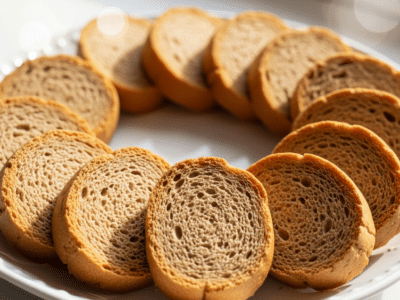 Biscottes sans FODMAP maison