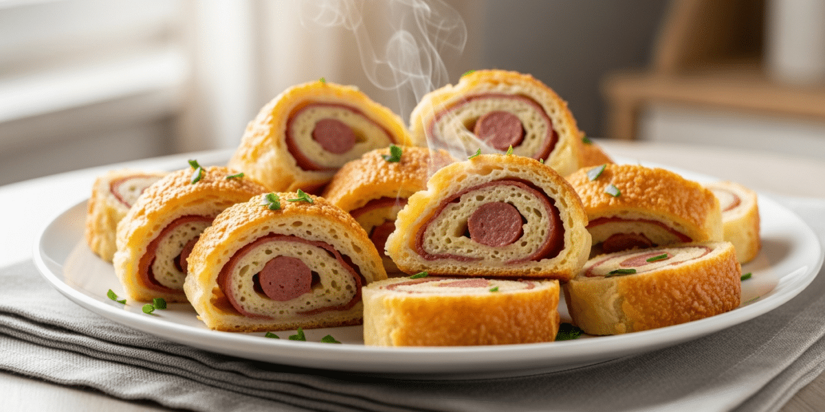 Feuilletés de saucisses apéritifs sans moutarde