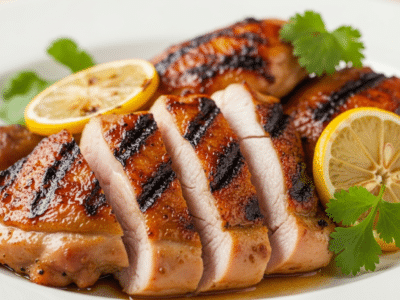 Marinade poulet barbecue sans moutarde