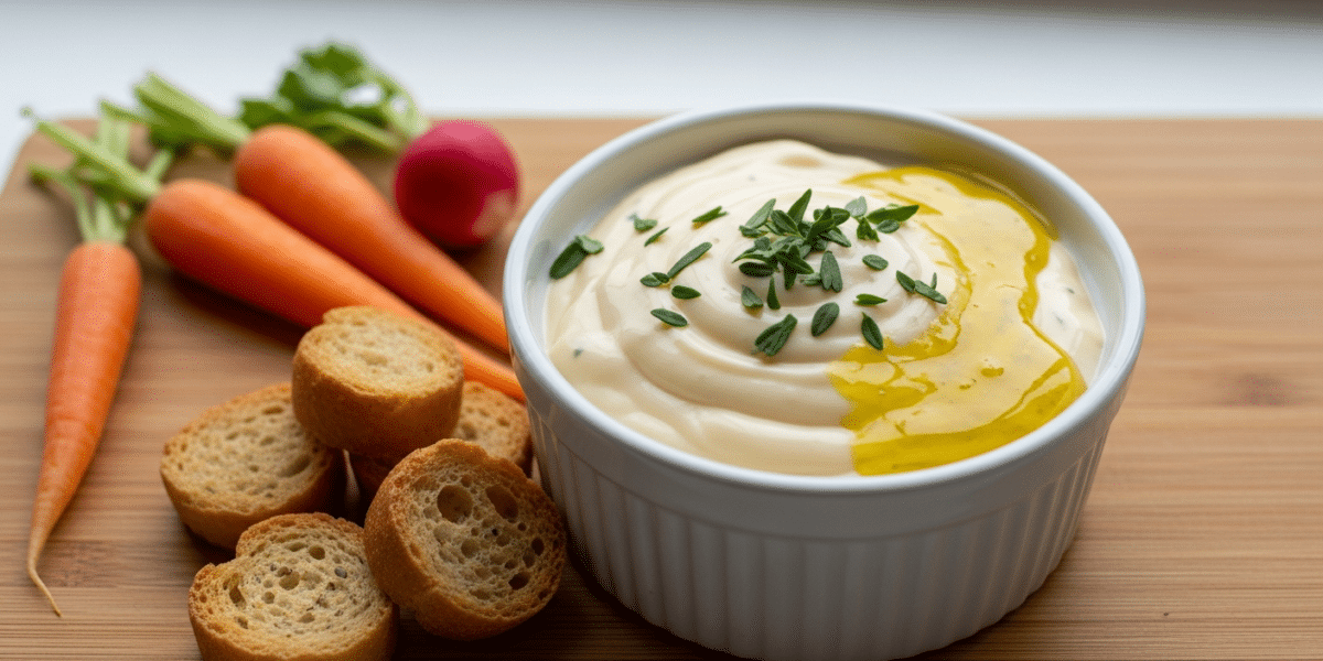 Mayonnaise légère au fromage blanc sans moutarde
