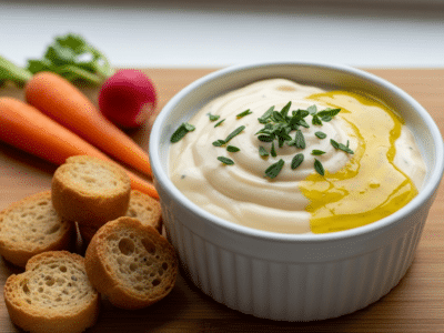 Mayonnaise légère au fromage blanc sans moutarde
