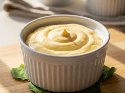 Mayonnaise maison sans moutarde
