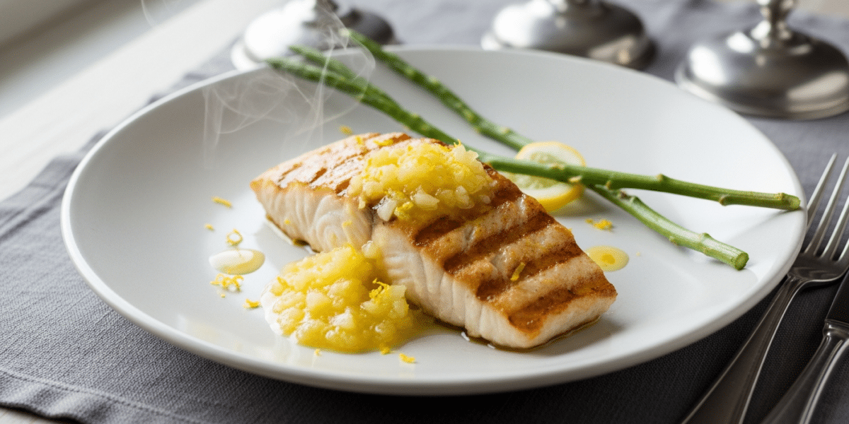 Sauce au citron pour poisson sans moutarde