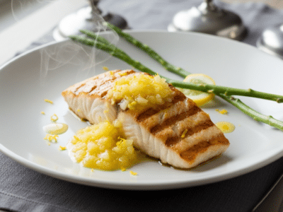 Sauce au citron pour poisson sans moutarde
