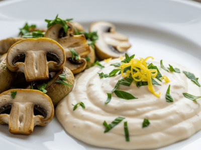 Sauce crémeuse pour asperges sans moutarde