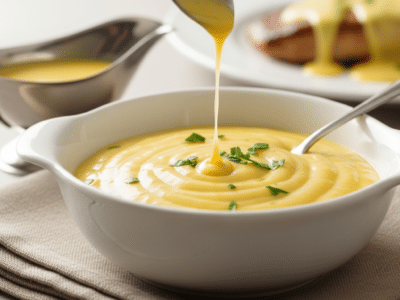 Sauce Moutarde Sans Échalote – Sauce Crémeuse et Savoureuse