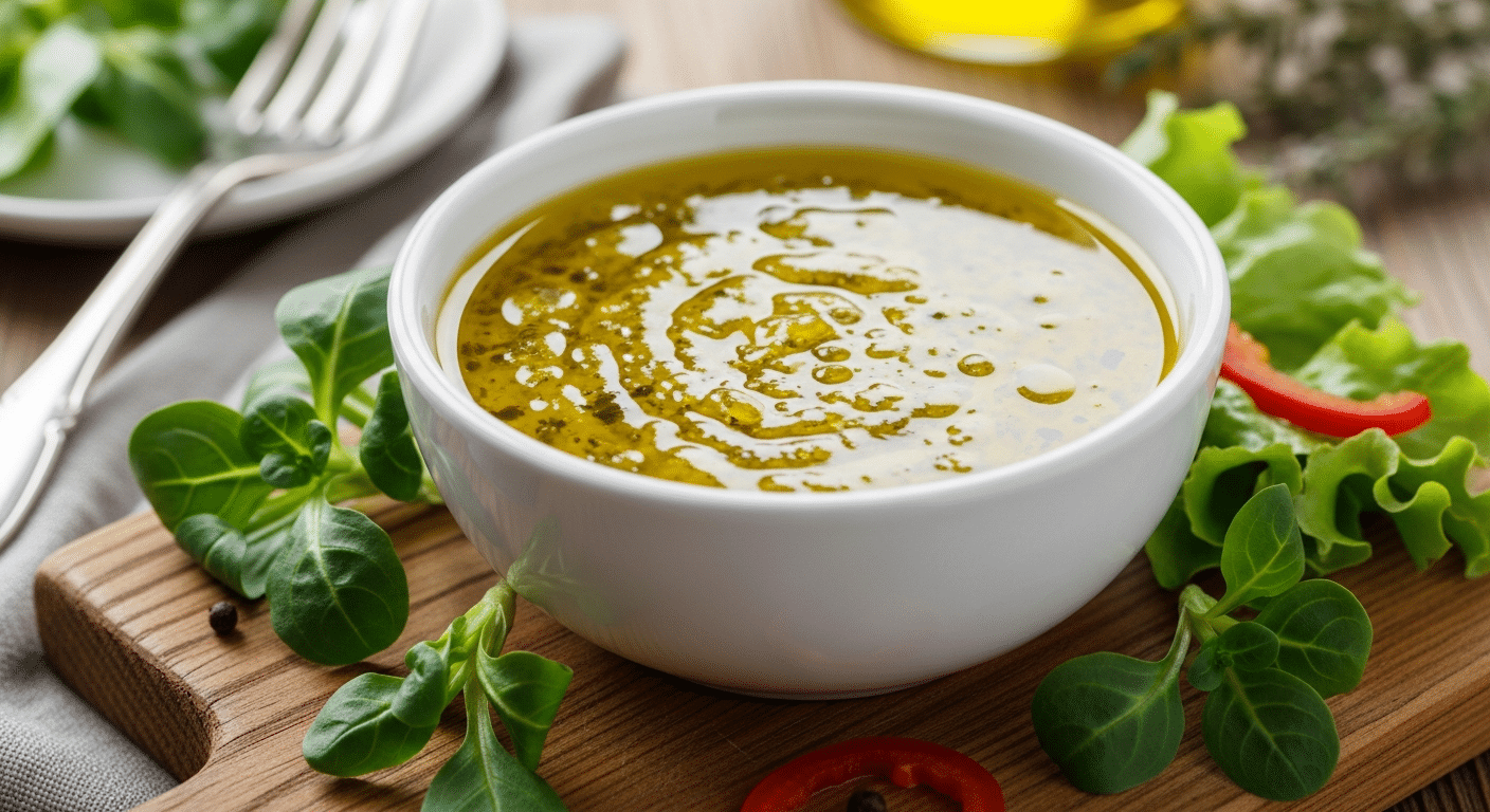 Sauce Salade Huile Moutarde Sans Vinaigre Recette Simple