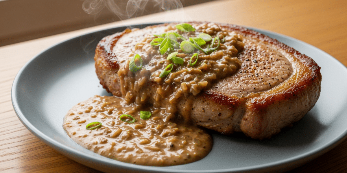 Sauce savoureuse pour côte de porc sans moutarde