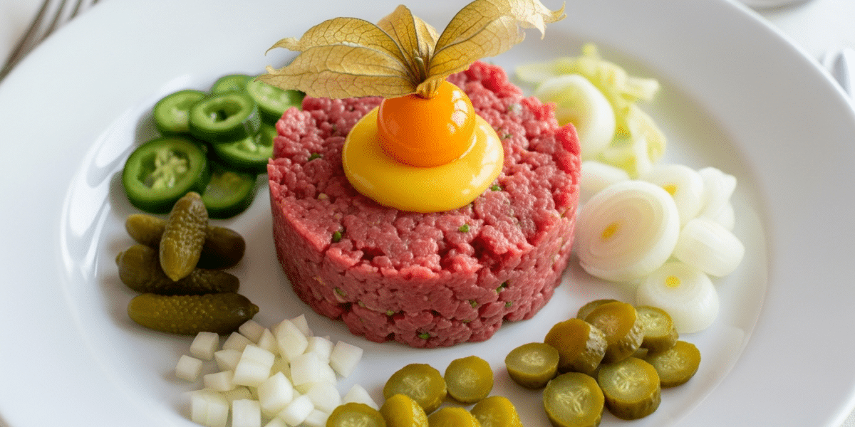 Steak Tartare Sans Moutarde – Recette Classique et Savoureuse