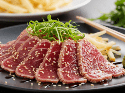 Tataki de thon sans sésame – Recette savoureuse et légère
