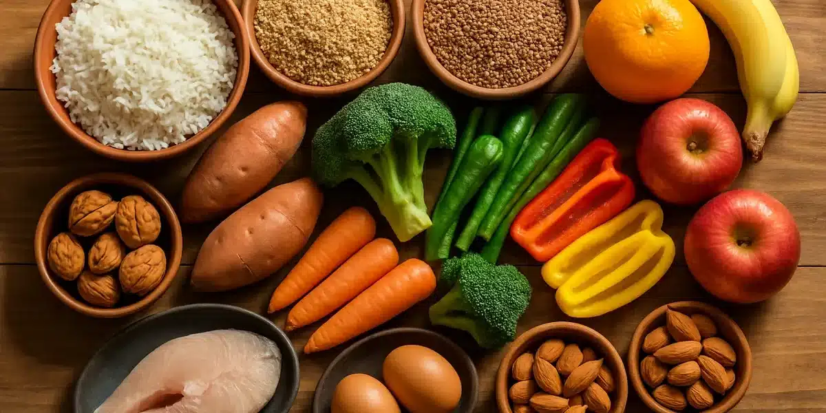 Aliments sans gluten : tableau complet et liste pratique