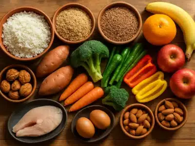 Aliments sans gluten : tableau complet et liste pratique