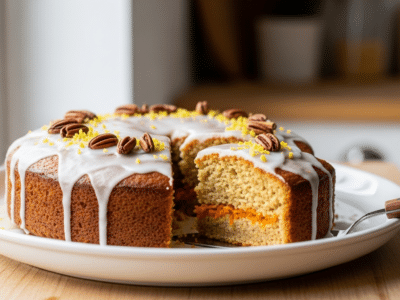 Carrot Cake Sans FODMAP Moelleux et Savoureux