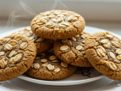 Cookies à l&rsquo;avoine sans FODMAP