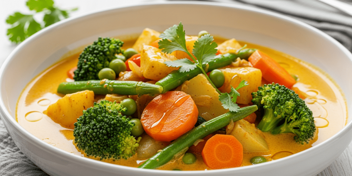 Curry de légumes sans FODMAP