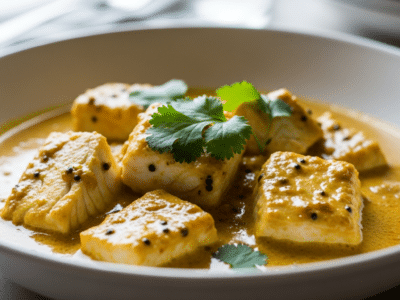 Curry de poisson sans FODMAP