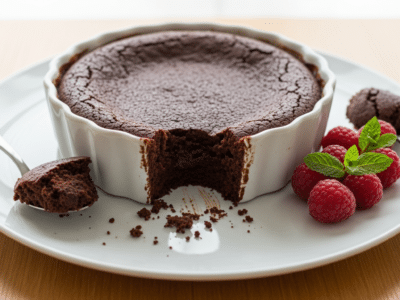 Fondant au chocolat sans FODMAP