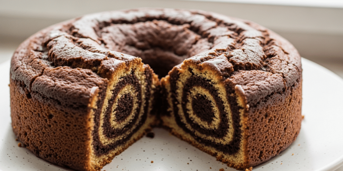 Gâteau marbré sans FODMAP