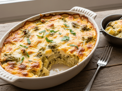 Gratin de chou-fleur sans FODMAP
