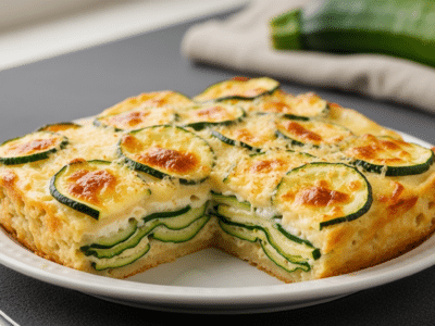 Gratin de courgettes sans FODMAP
