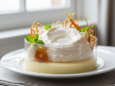 Île flottante sans FODMAP