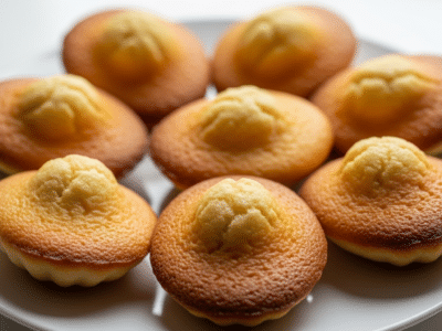 Madeleine sans FODMAP délicieuse et moelleuse
