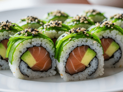 Maki sans FODMAPs : rouleaux de sushi savoureux et digestes