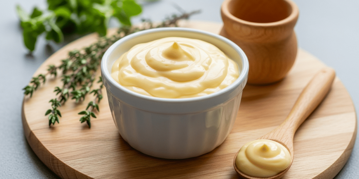 Mayonnaise maison sans FODMAP