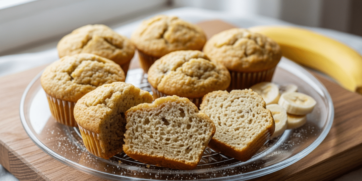 Muffin banane sans FODMAP