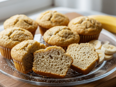 Muffin banane sans FODMAP
