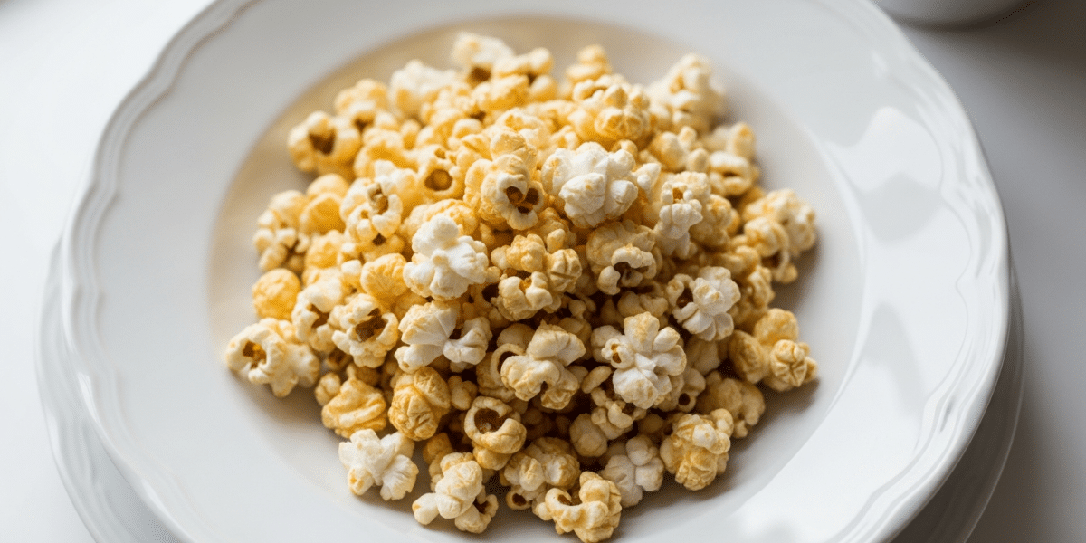 Popcorn sans FODMAP savoureux et léger