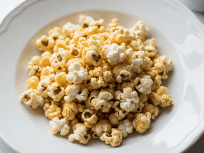 Popcorn sans FODMAP savoureux et léger