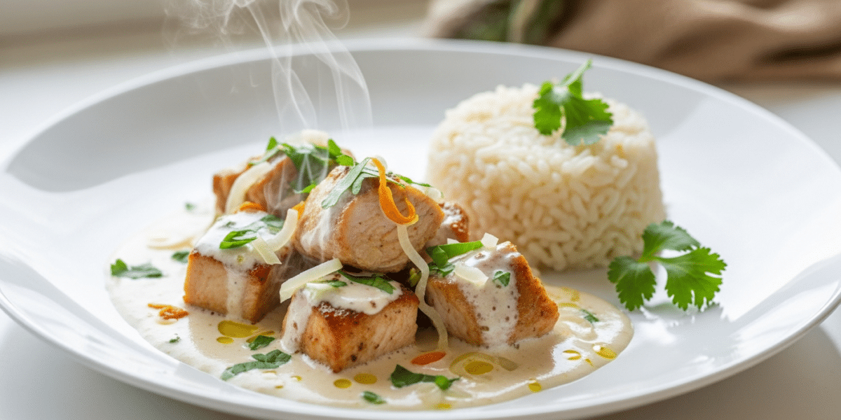 Poulet coco sans FODMAP