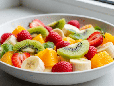 Salade de fruits frais sans FODMAP