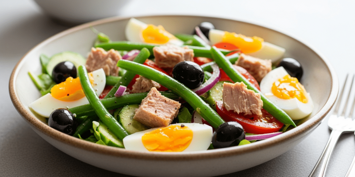 Salade niçoise sans FODMAP