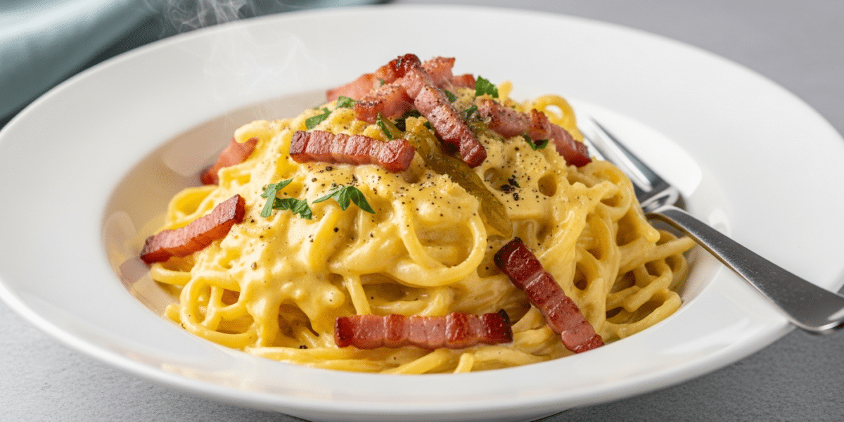 Sauce Carbonara sans FODMAP classique