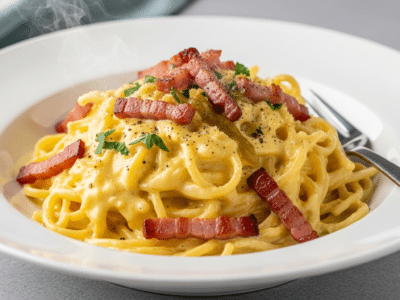 Sauce Carbonara sans FODMAP classique