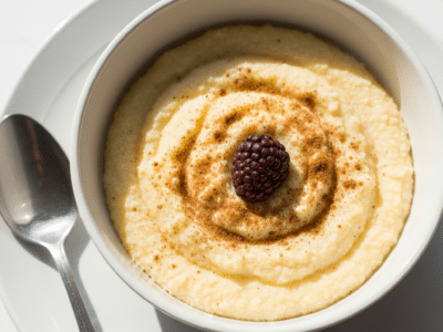 Semoule au lait sans FODMAP