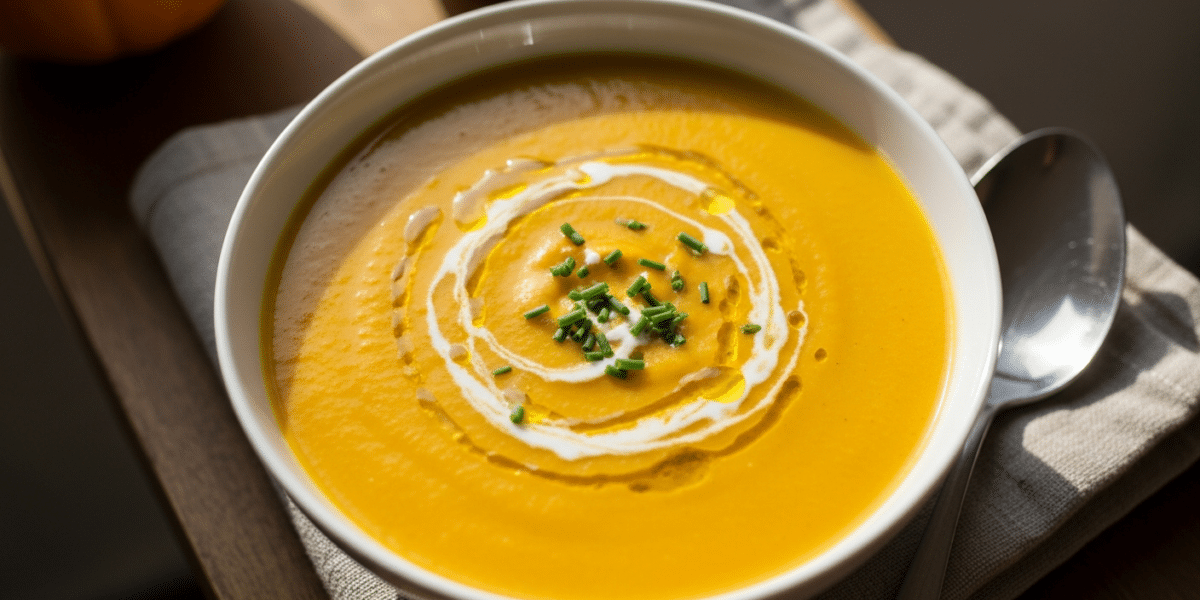 Soupe de potiron sans FODMAP