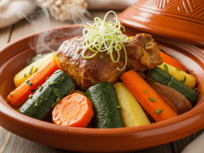 Tajine d&rsquo;Agneau Sans FODMAP