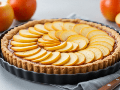 Tarte aux pommes sans FODMAP