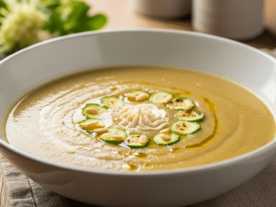 Velouté de céleri sans lactose