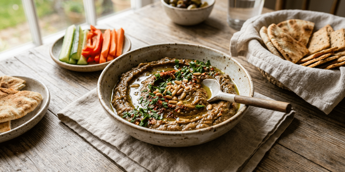 Baba Ganoush sans sésame et sans gluten