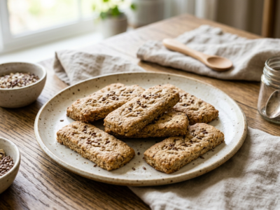 Biscuits de dentition sans gluten et sans œufs