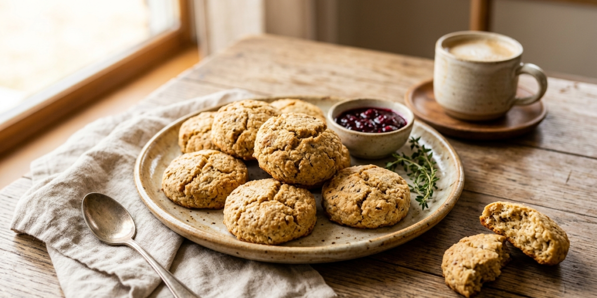 Biscuits sans gluten, sans lactose, sans œuf et sans fruits à coque