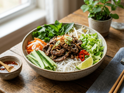Bo Bun sans gluten et sans arachides